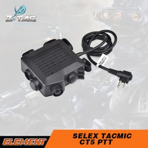 Кнопка PTT - SELEX CT5 для рации (Kenwood-BaoFeng) Z133 [Z-Tactical]